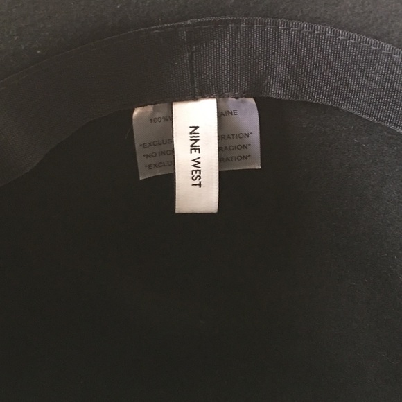 Nine West | Black Hat Braid Detail | 100% Wool - Picture 2 of 4